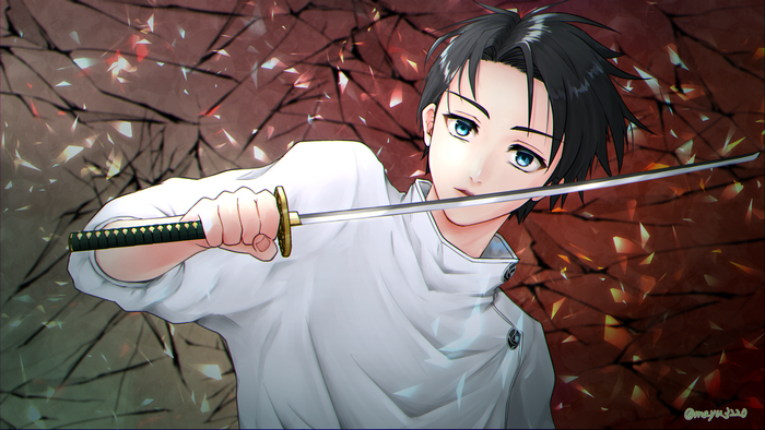 Yuta Okkotsu with a Katana
