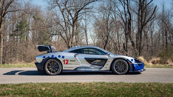 2019 McLaren Senna with racing livery