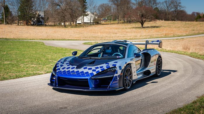2019 McLaren Senna on a Winding Road