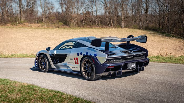 2019 McLaren Senna with racing livery