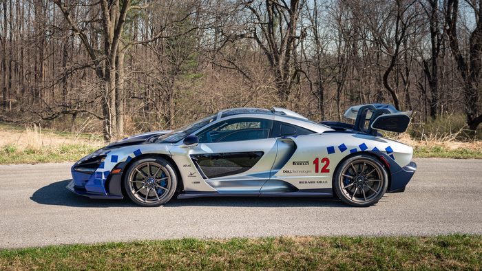 2019 McLaren Senna with racing livery