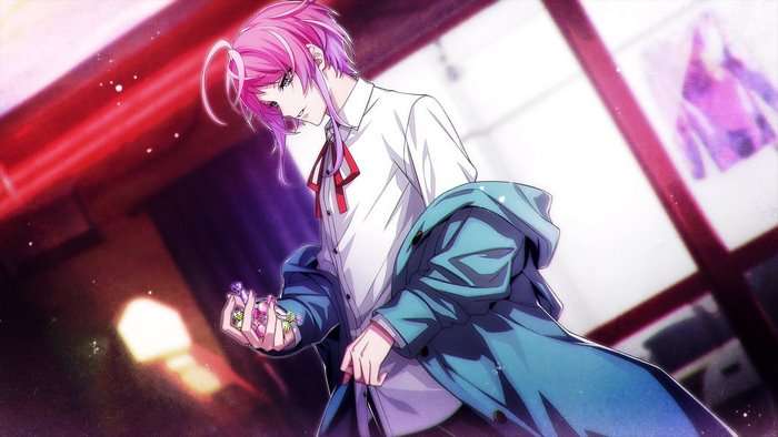 Ramuda Amemura holding candies