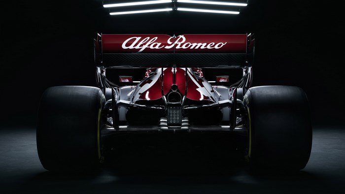 Alfa Romeo C39 Formula 1 Car Rear View