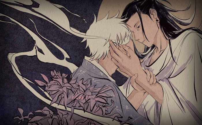 Satoru Gojo and Suguru Geto from Jujutsu Kaisen