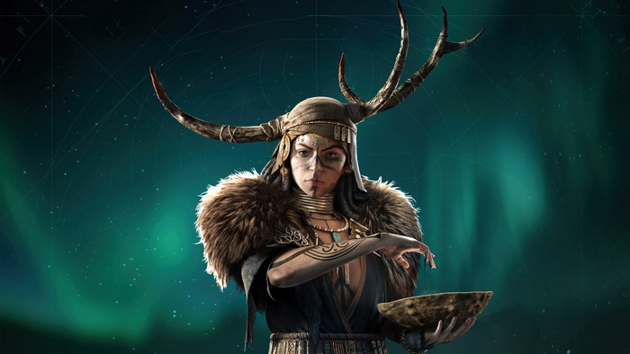 Assassin's Creed Valhalla Woman with Antlers