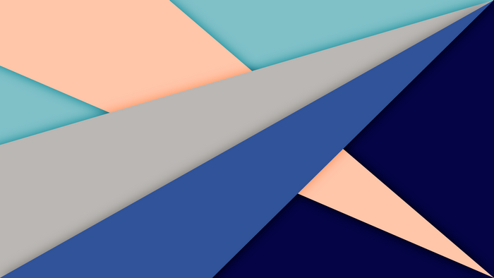 Abstract Geometric Shapes with Overlapping Layers
