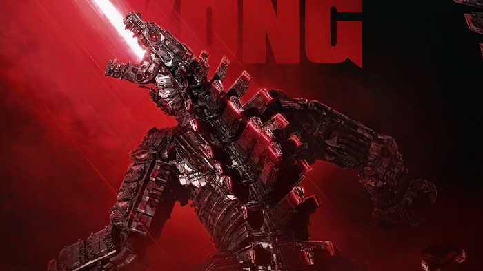 Mechagodzilla Unleashing 4K Laser Beam