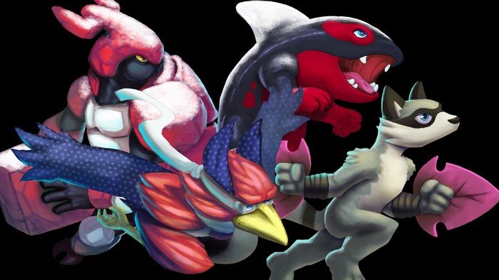 Rivals of Aether characters in action
