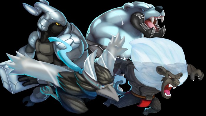 Rivals of Aether characters in battle