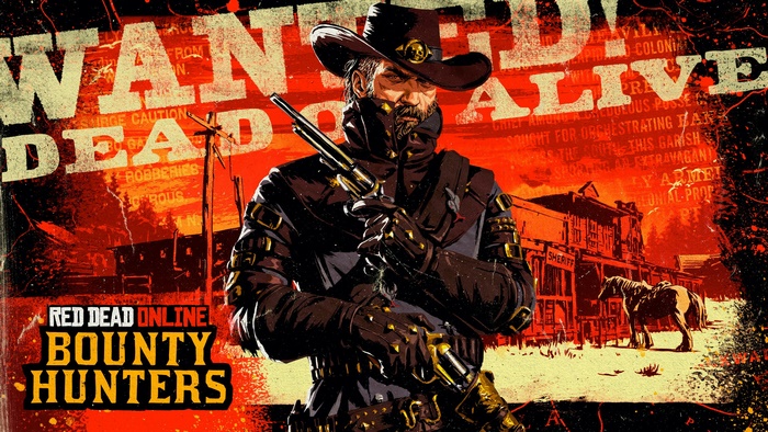Red Dead Online Bounty Hunters Wanted Poster