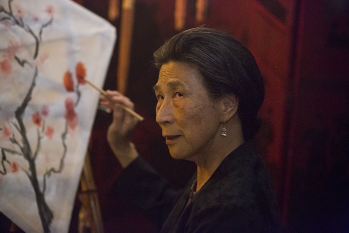 Wai Ching Ho as Madame Gao painting