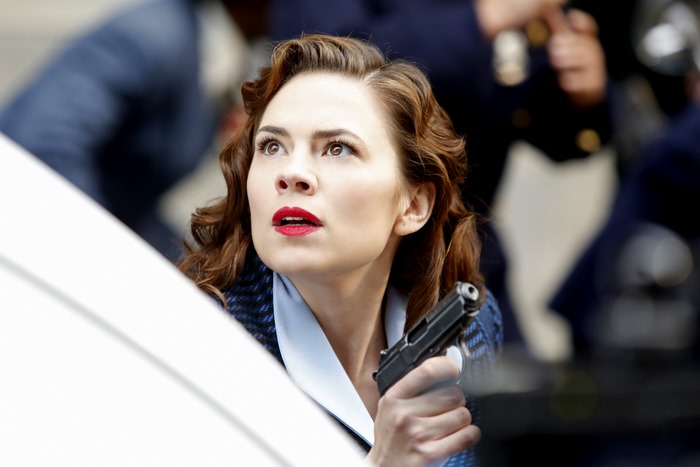 Peggy Carter with a Gun