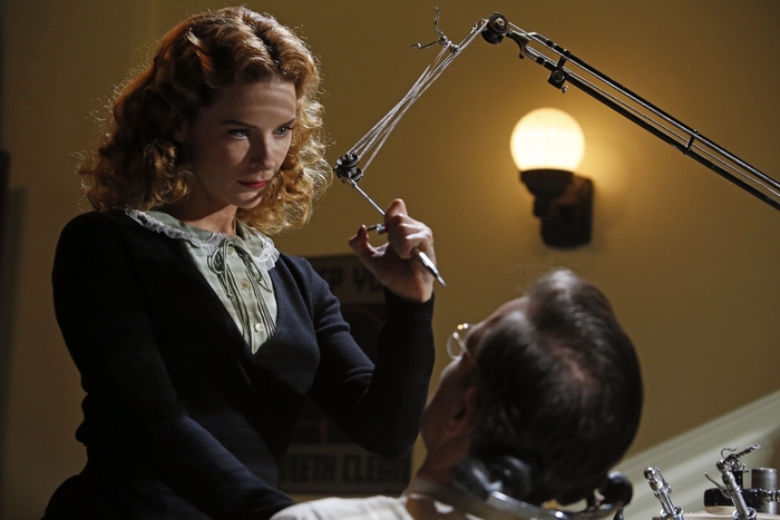 Dottie Underwood with Dental Tool
