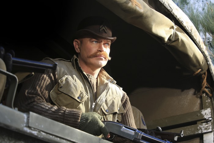 The Howling Commando with a Shotgun