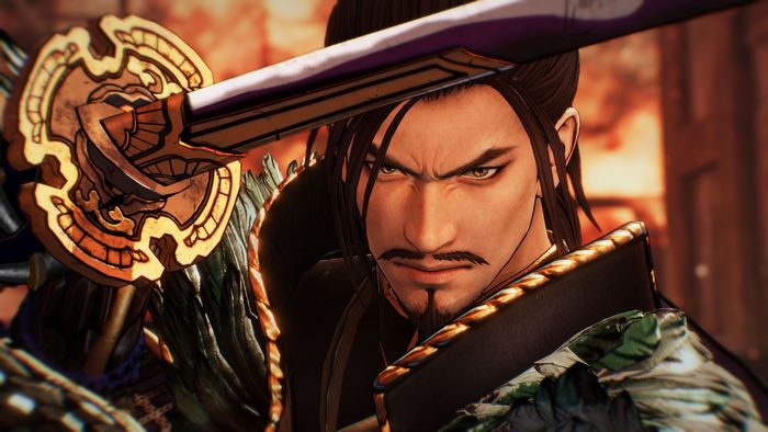 Samurai Warriors 5 character with sword