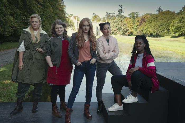 Fate: The Winx Saga Cast Poses Outdoors