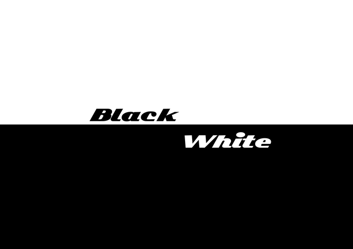 Black and White Digital Art