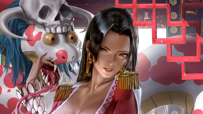 Boa Hancock Digital Art 4K