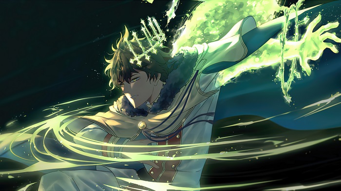 Yuno Black Clover Magic Energy 4K