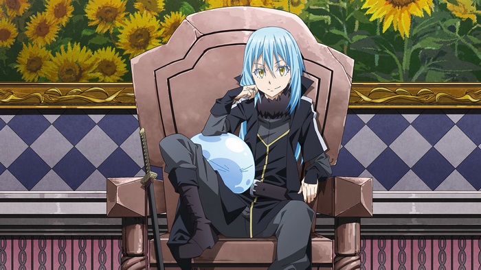 Rimuru Tempest Sitting in Throne 4K