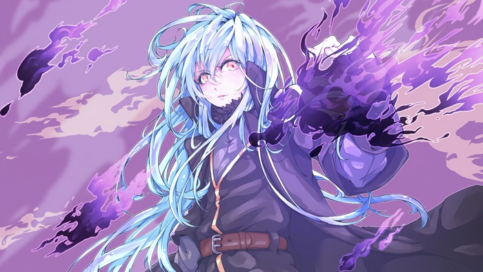 Rimuru Tempest with Mystic Purple Flames 4K