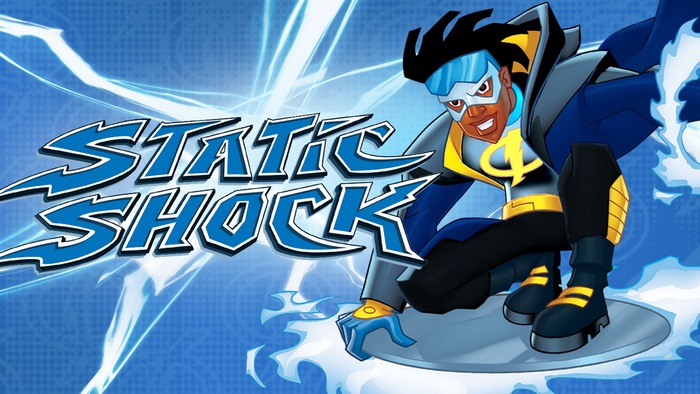 Static Shock Logo with Static