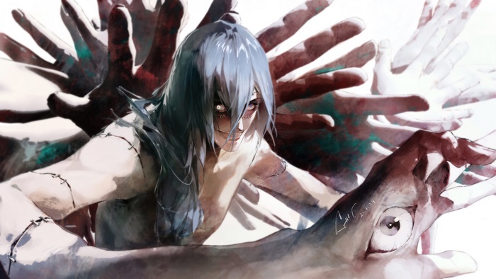 Mahito (Jujutsu Kaisen) with many hands