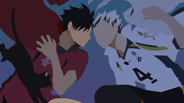 Haikyu!! Kuroo and Bokuto 4K
