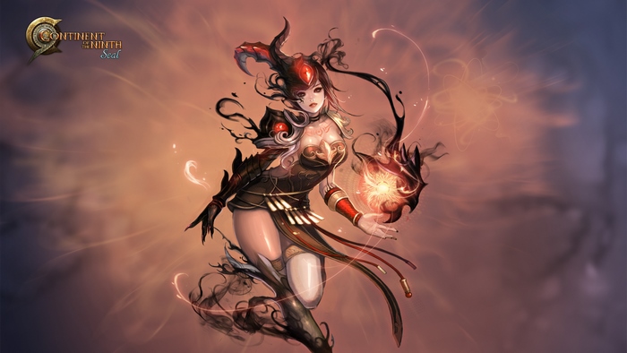 Continent of the Ninth Seal character with horns