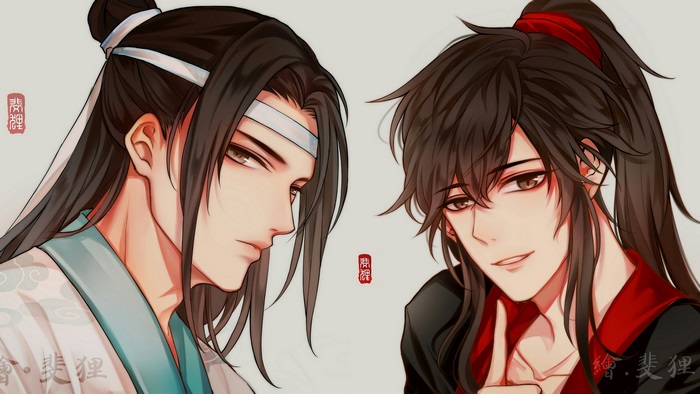 Lan Zhan and Wei Ying from Mo Dao Zu Shi