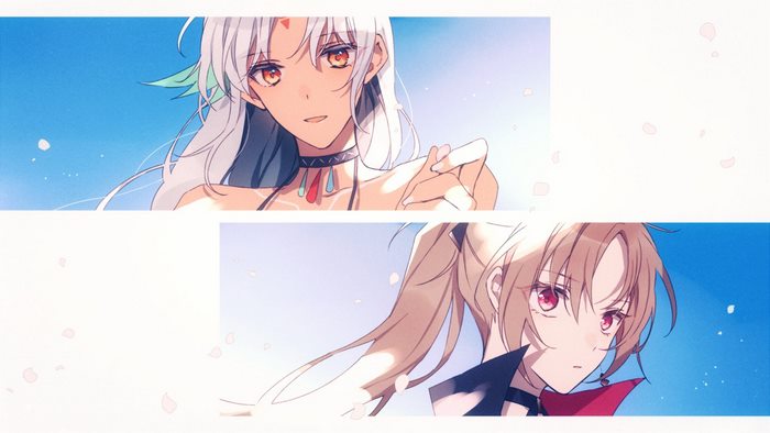 Jean Bart and Massachusetts from Azur Lane