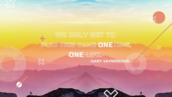 Gary Vaynerchuk quote about life and games