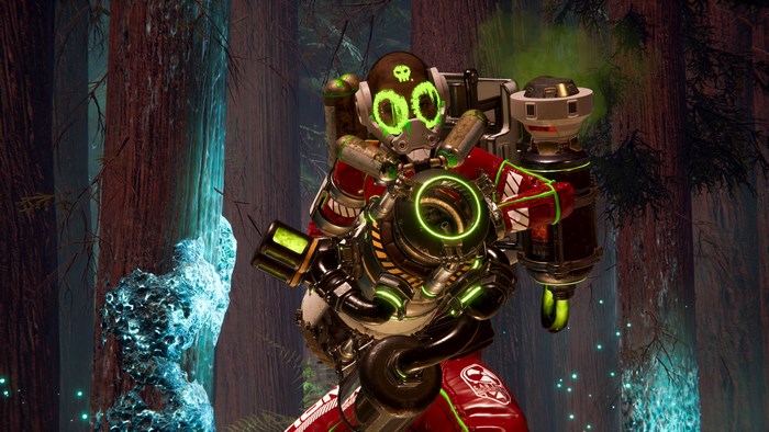 Lemnis Gate 4K character with gas mask
