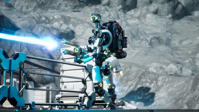 Lemnis Gate 4K Robot Firing Laser