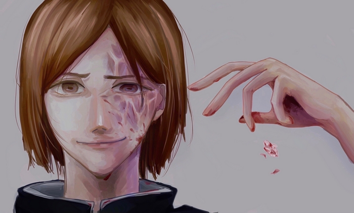 Nobara Kugisaki 4K with injured face