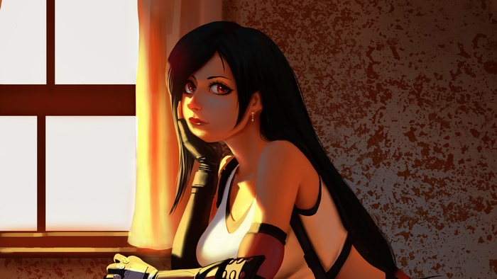 Tifa Lockhart from Final Fantasy 4K