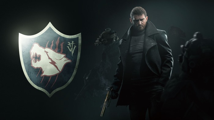 Resident Evil Village 4K: Chris Redfield and Emblem