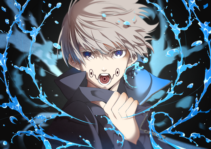 Toge Inumaki with Dynamic Water Effect