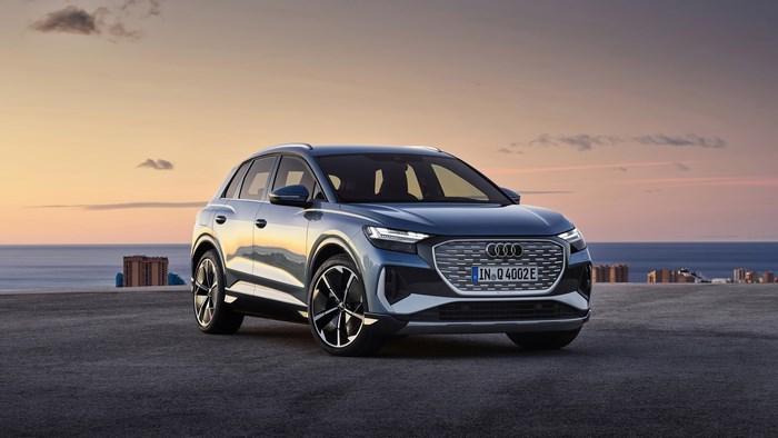 Audi Q4 E-tron 4K SUV