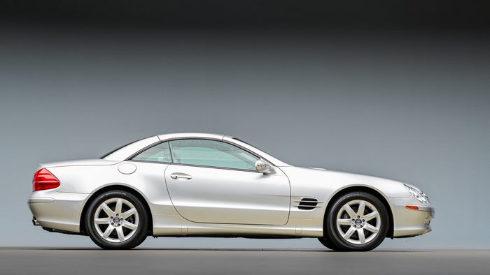 2003 Mercedes-Benz SL500 Silver Convertible