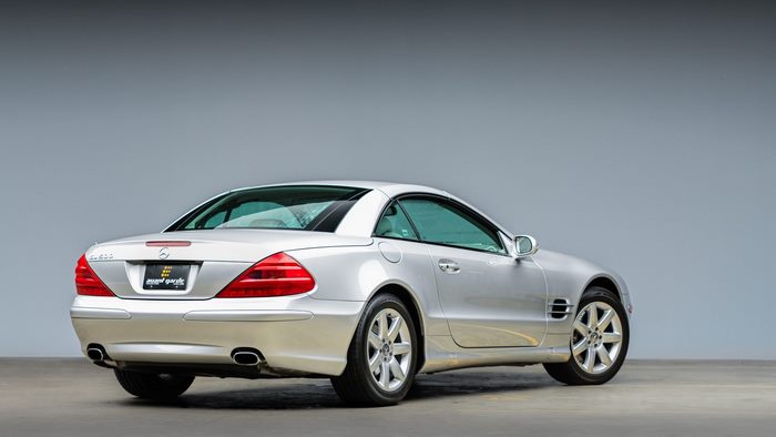 2003 Mercedes-Benz SL500 Silver Convertible