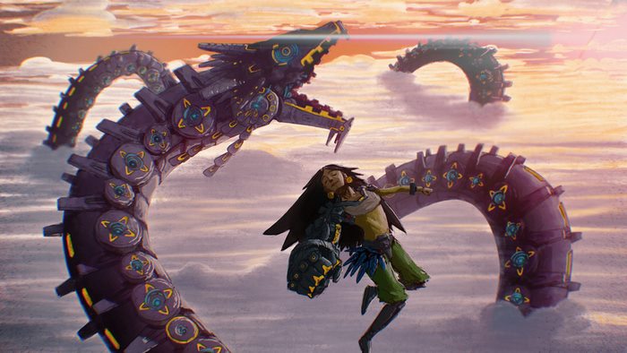 Aztech: Forgotten Gods - Girl and Serpent God