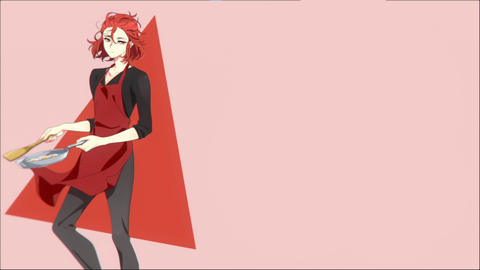 Pretty Boy Detective Club character cooking