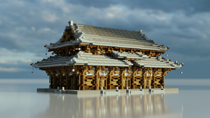Kon-Do/Golden Hall of Toji Temple in Kyoto, Japan
