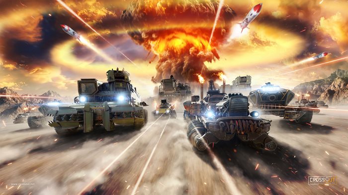 Crossout 4K Post-Apocalyptic Battle