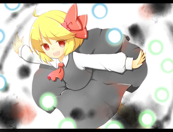 Rumia from Touhou in Dynamic Pose