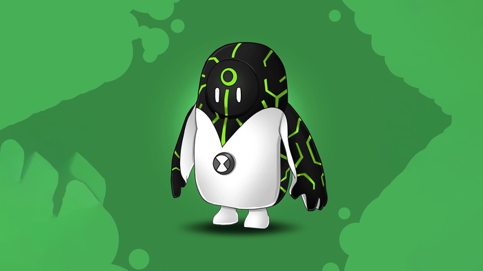 Fall Guys 4K Ben 10 Alien X