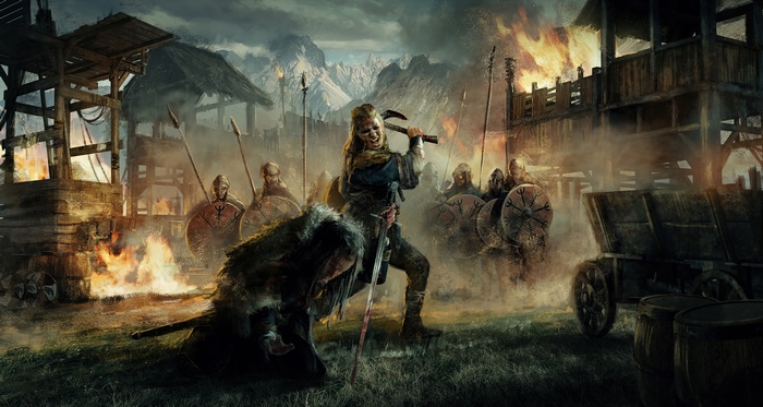 Assassins Creed Valhalla 4K: Eivor in Battle
