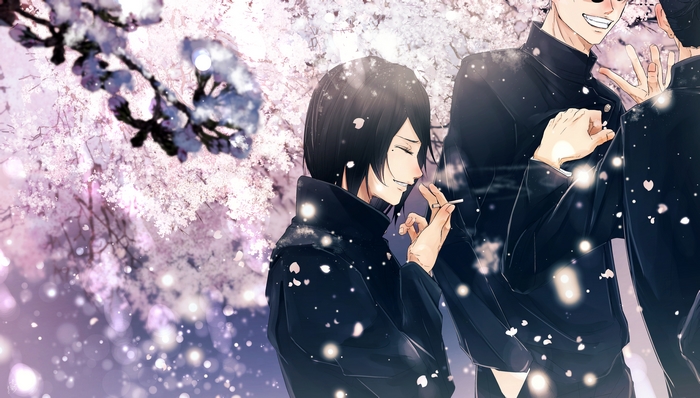 Shoko Ieiri, Suguru Geto, Satoru Gojo 4K