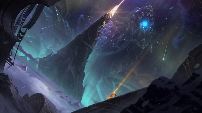 Aurelion Sol in a cosmic landscape
